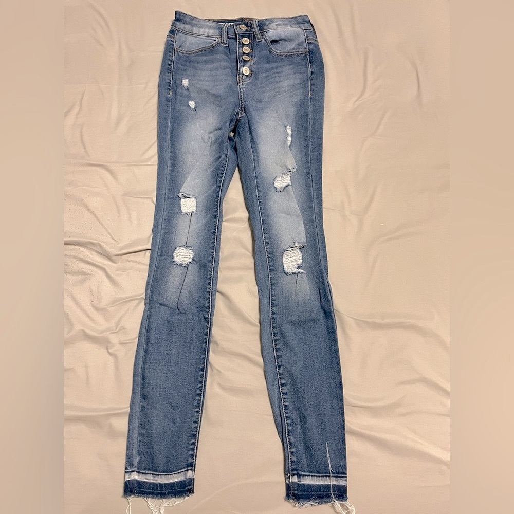 SO Ultimate high-rise ankle jeggings